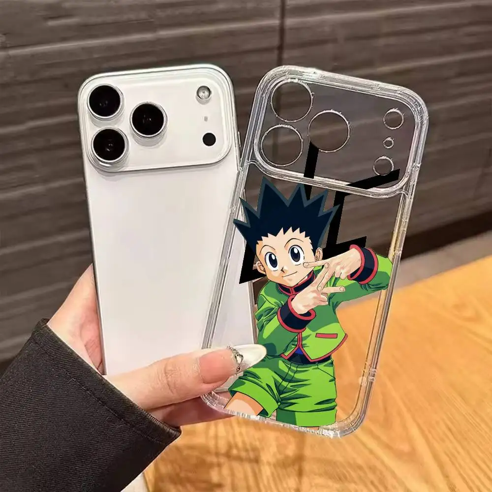 Чехол G-Gon Freecs H-Hunter X Hunter для iPhone 17 16 15 14 13 12 11 Mini Pro Max Plus, прозрачный (art.: 3920dc6793fc4) - 3920dc6793fc4