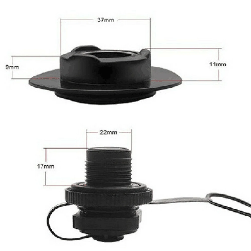 

Brand New Air Valve Marine Accessories Approx. 5cm / 1.97in Easy To Fit Good Performance Long Serve Life Plastic