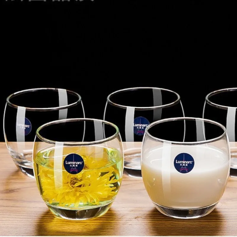 

Tea Making Cup Thickened Heat-resistant Glass Cups Household Transparent Drinking Cups Microwave Ovens Milk Juice Cup Wholesale