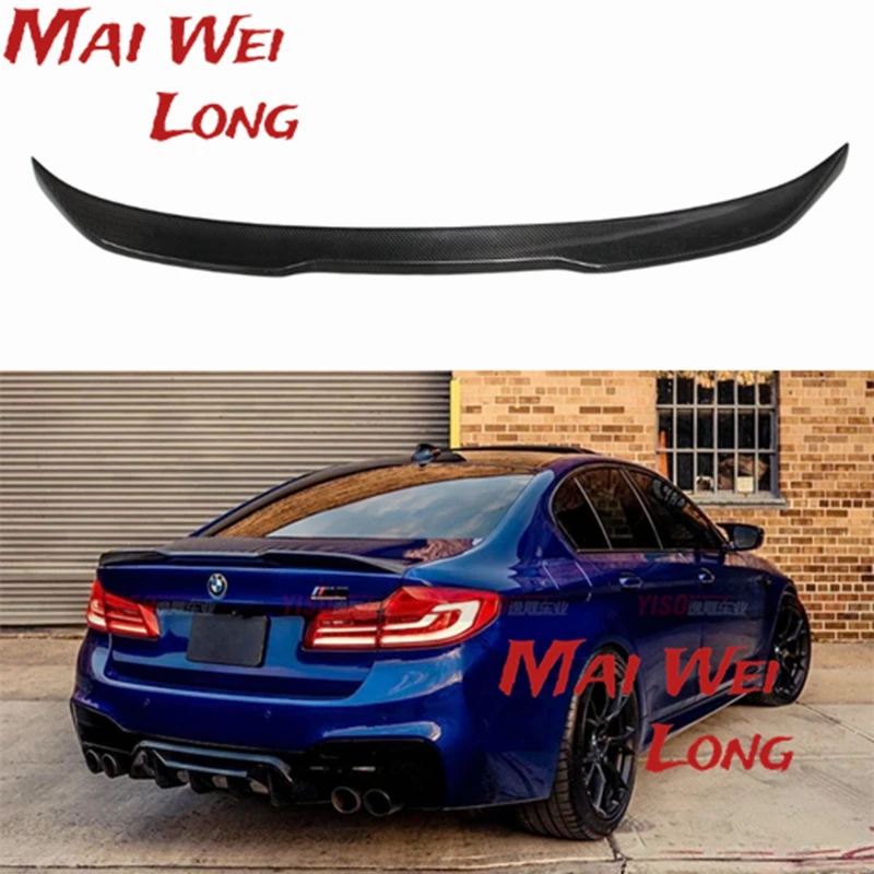 

For BMW 5 Series G30 spoiler 2018 2019 2020 year rear wing PRO style Sport body kit Accessories real carbon fiber