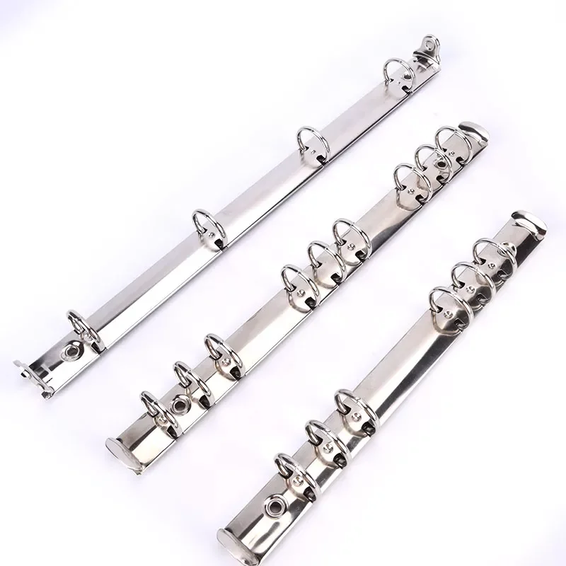 

A4 B5 A5 Loose Leaf Spiral Notebook Metal Clip Ring Binder DIY Fill Paper Storage Folder Accessories