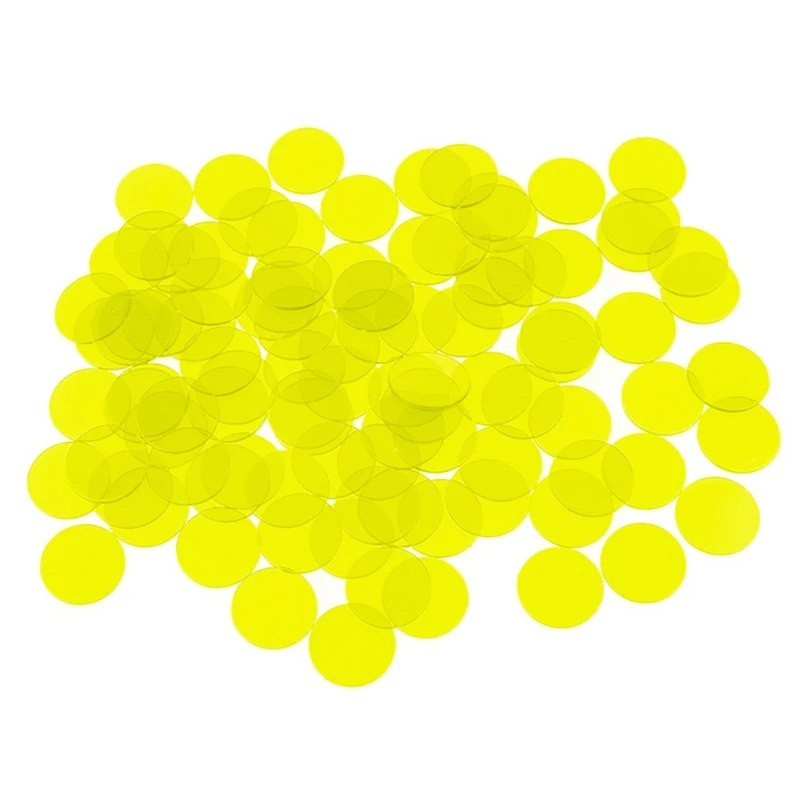 100 шт цветные счетчики фишек для игры в бинго маркер подсчета