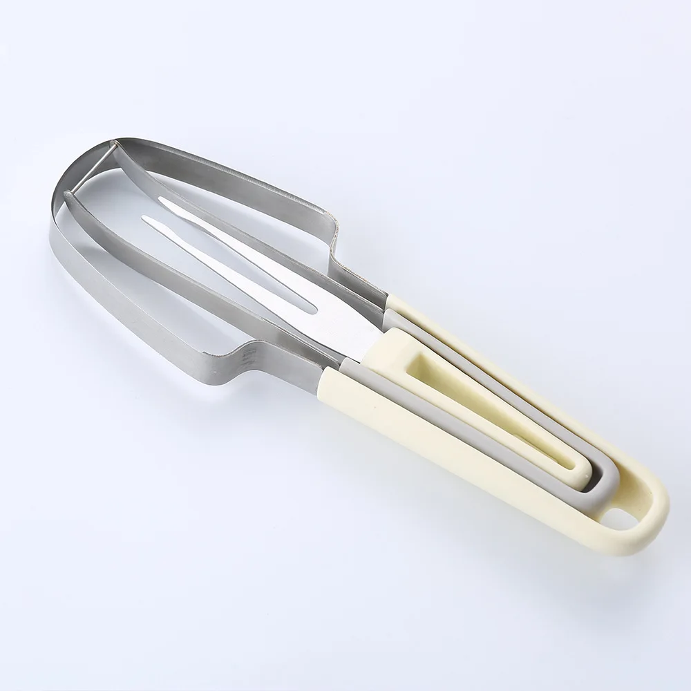 Режущий арбуз Артефакт из нержавеющей стали для резки дыни зажим фруктов