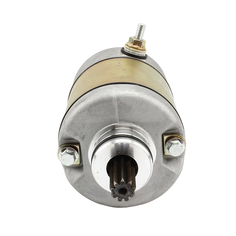 Алюминиевый стартер для мотоцикла 9 зубьев Пусковой двигатель из сплава Linhai FeiShen