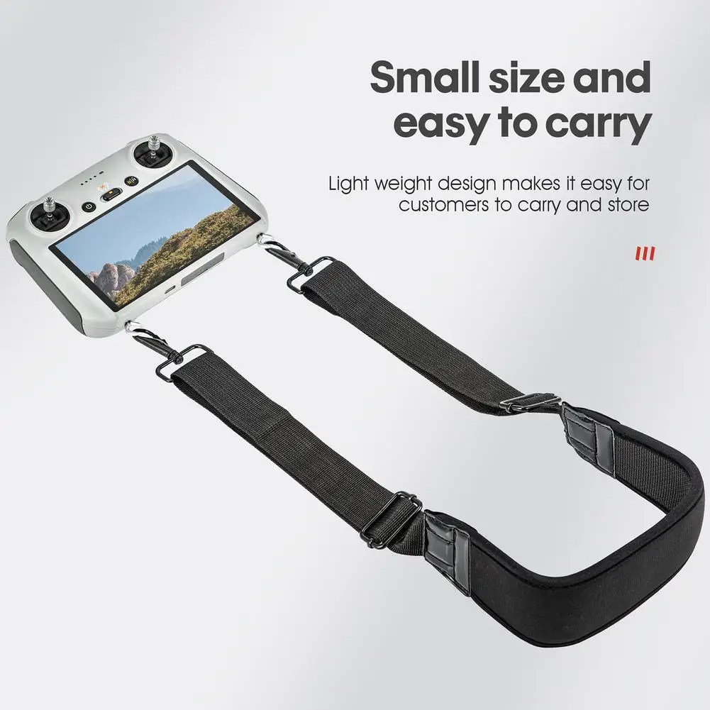 

1 Pcs Adjustable Lanyard Neck Strap Drone Controller Accessories For Dji Rc/dji Rc Pro Mini 3 Pro Remote Control With Screen