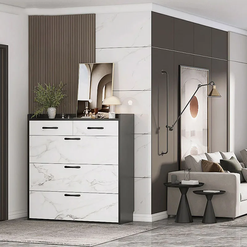 Многофункциональный компактный шкаф для хранения обуви в скандинавском стиле