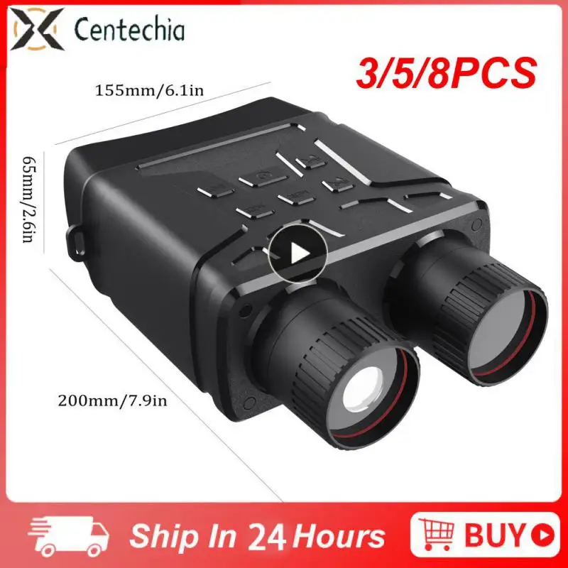 

3/5/8PCS Night Vision Binoculars Night-vision Type-c Telescope Night Goggles Adjustable Outdoor Hunting Telescope Photo Taking