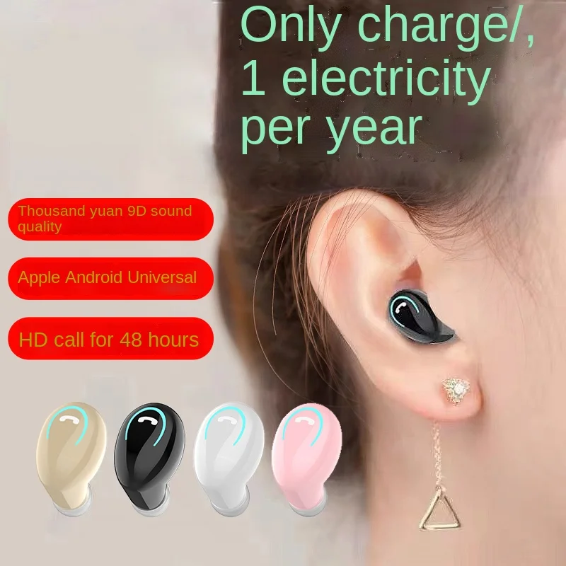 

Wireless Bluetooth headset for high-end single ear sports in ear and ear running 2021 new super long standby
