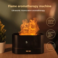 air humidifier aromatherapy diffuser simulation flame ultrasonic humidifier home air freshener fragrance soothe sleep atomizer
