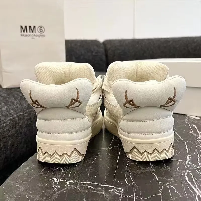 2023 Platform Sneakers Women Running Shoes Woman Walking Comfortable Female Casual Lace Up Vulcanized Shoes Chunky Sneakers