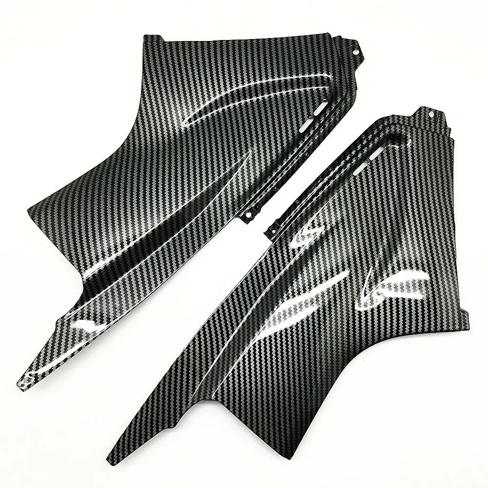 For YAMAHA 2003-2005 YZF R6 Hydro Dipped Carbon Fiber Finish Side Air Duct Cover Fairing Insert Part