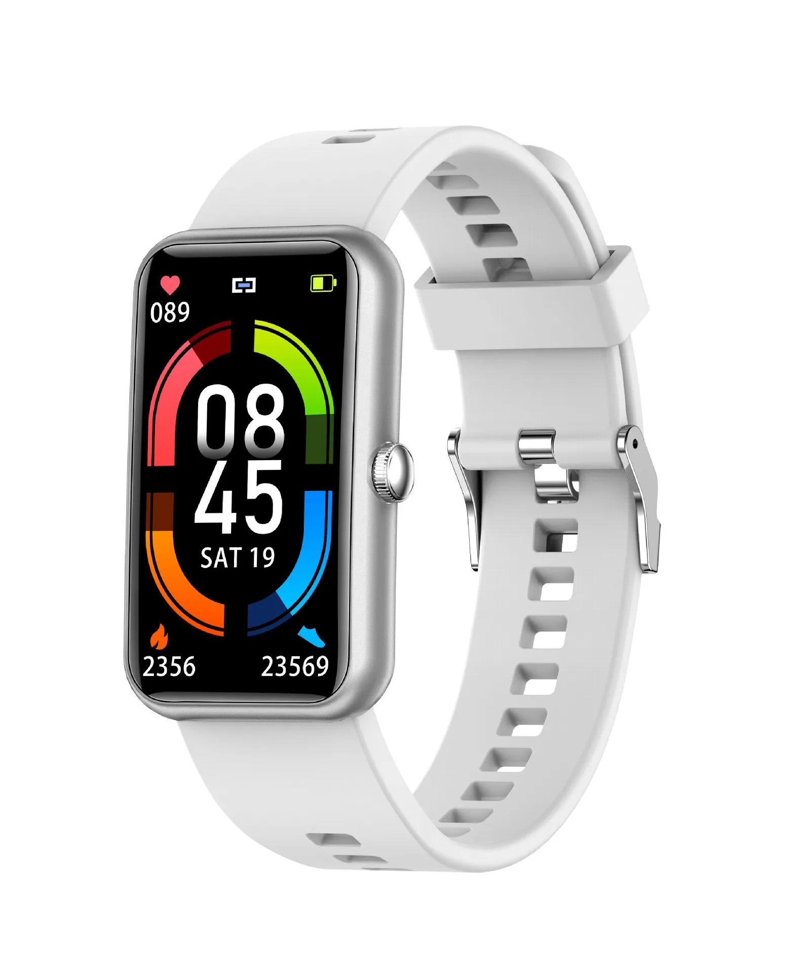 L16 Sports Smart Watch bracelet large screen IP68 waterproof physiological function real-time heart rate monitor for Women Men