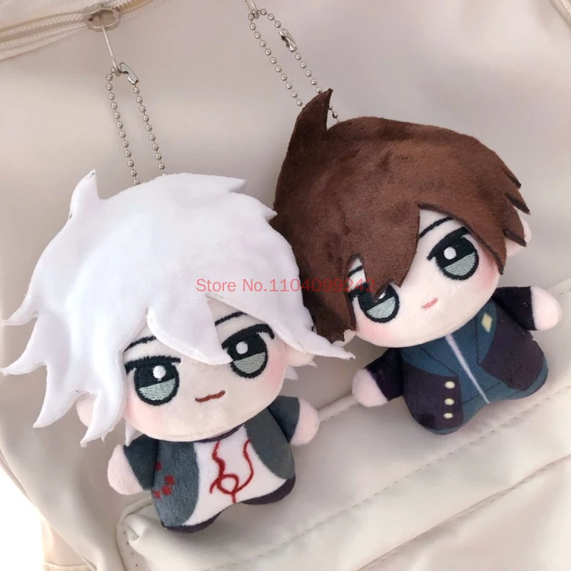 Фото Плюшевая игрушка-брелок 10 см по аниме Danganronpa: Наги Макото, Нагито Комаэда, с принтом, мягкая, милая, в виде морской звезды, подарок для взрослых №1