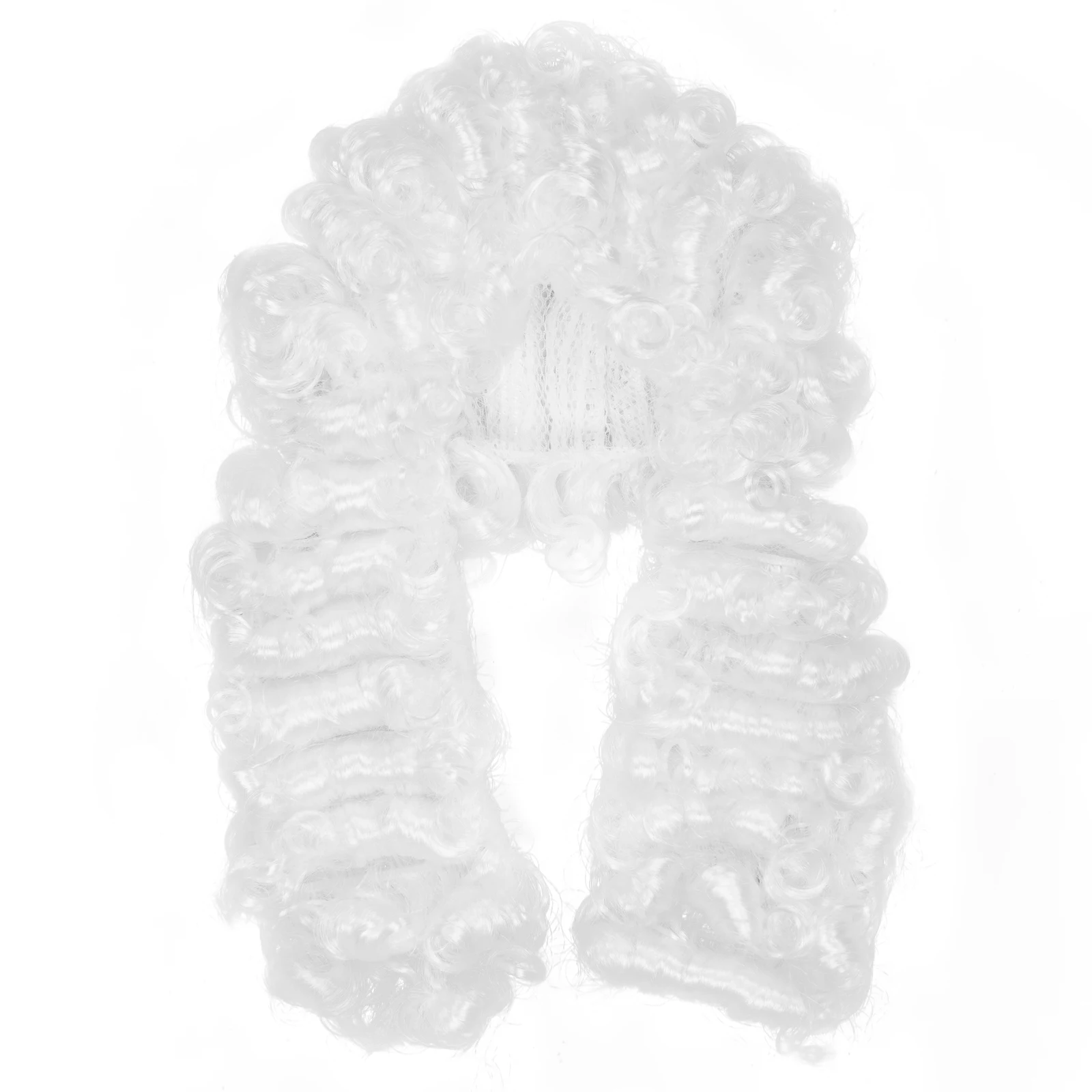 Парик мужской в стиле барокко с кружевом |