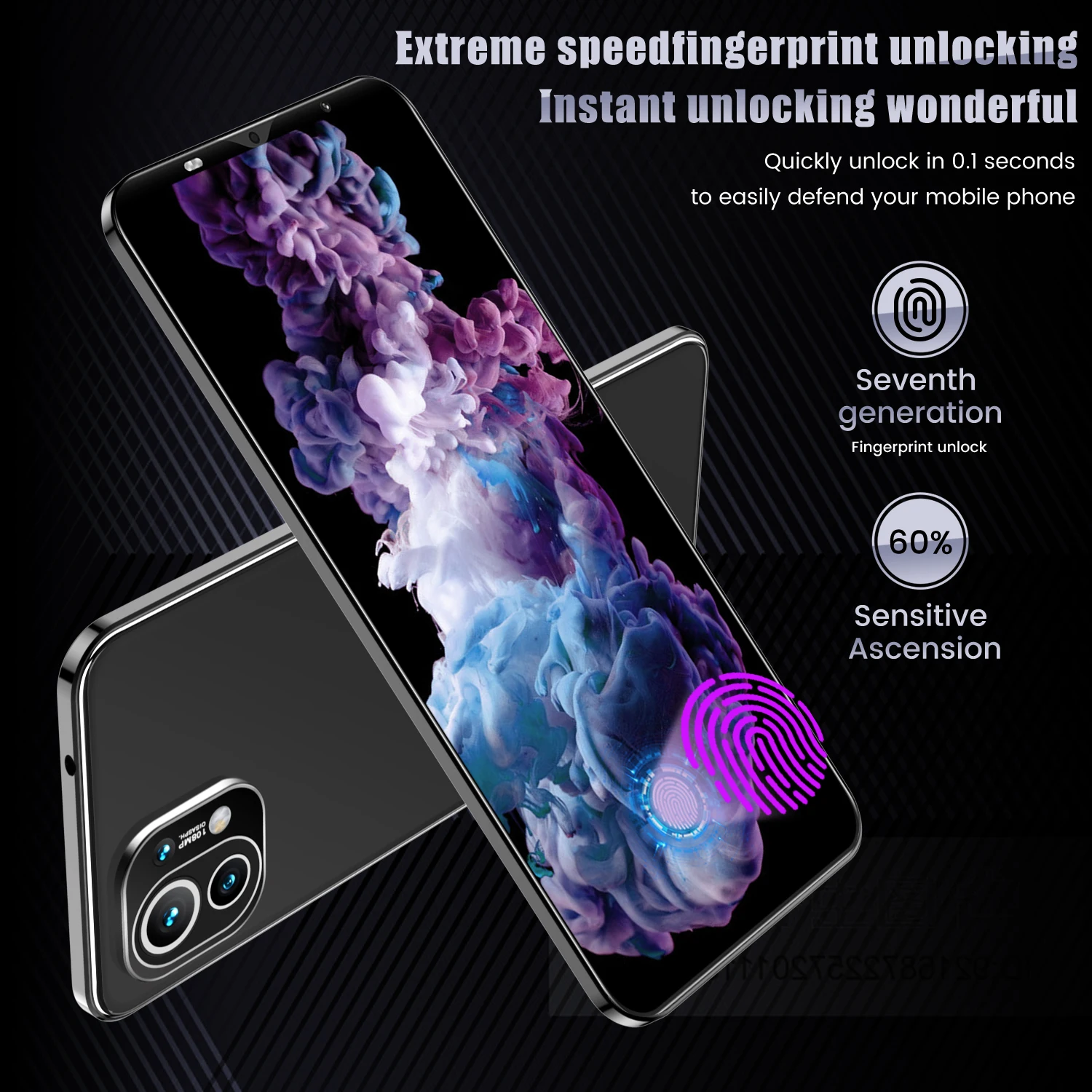 New Global Edition M12 mini Smartphone 4.99 inch Full Screen 4G 5G Cell Phone 4800mAh 6GB+128GB Mobile Phones Global Version