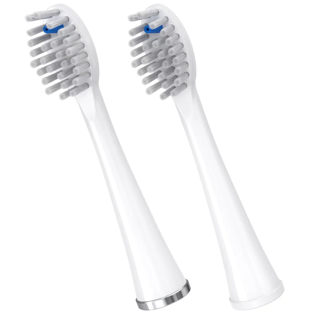 

Full Size Replacement Brush Heads for Sonic-Fusion Electric Flossing Toothbrush SFFB-2EW, 2 Count White