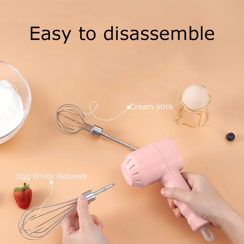 Портативный Ручной Электрический вспениватель молока взбиватель кофе