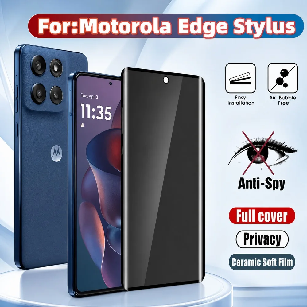 Фото 1 шт. Защитное стекло для Motorola Edge 30, 30 Fusion, 30 Neo, антишпионское стекло для Motorola Edge 20, 20 Fusion, 20 Lite, 20 Pro №1