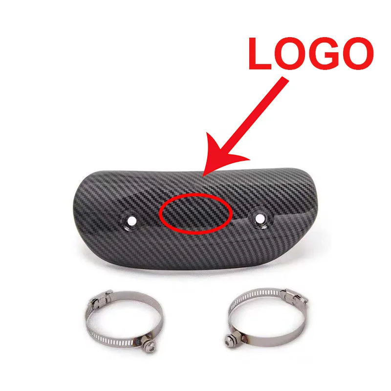 

Защитное устройство для предотвращения ожогов мотоциклов, средний колпачок трубы для Yamaha Aerox Benelli Trk 502 Honda Cbf125 Kawasaki Vulcan 900