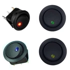 5 шт. осветительных приборов с защелкой, Регулируемый переключатель для лодки, переключатели питания, ВКЛ-ВЫКЛ, 3 контакта, используется для использования в стиле Хо, удержание приборов D7YA