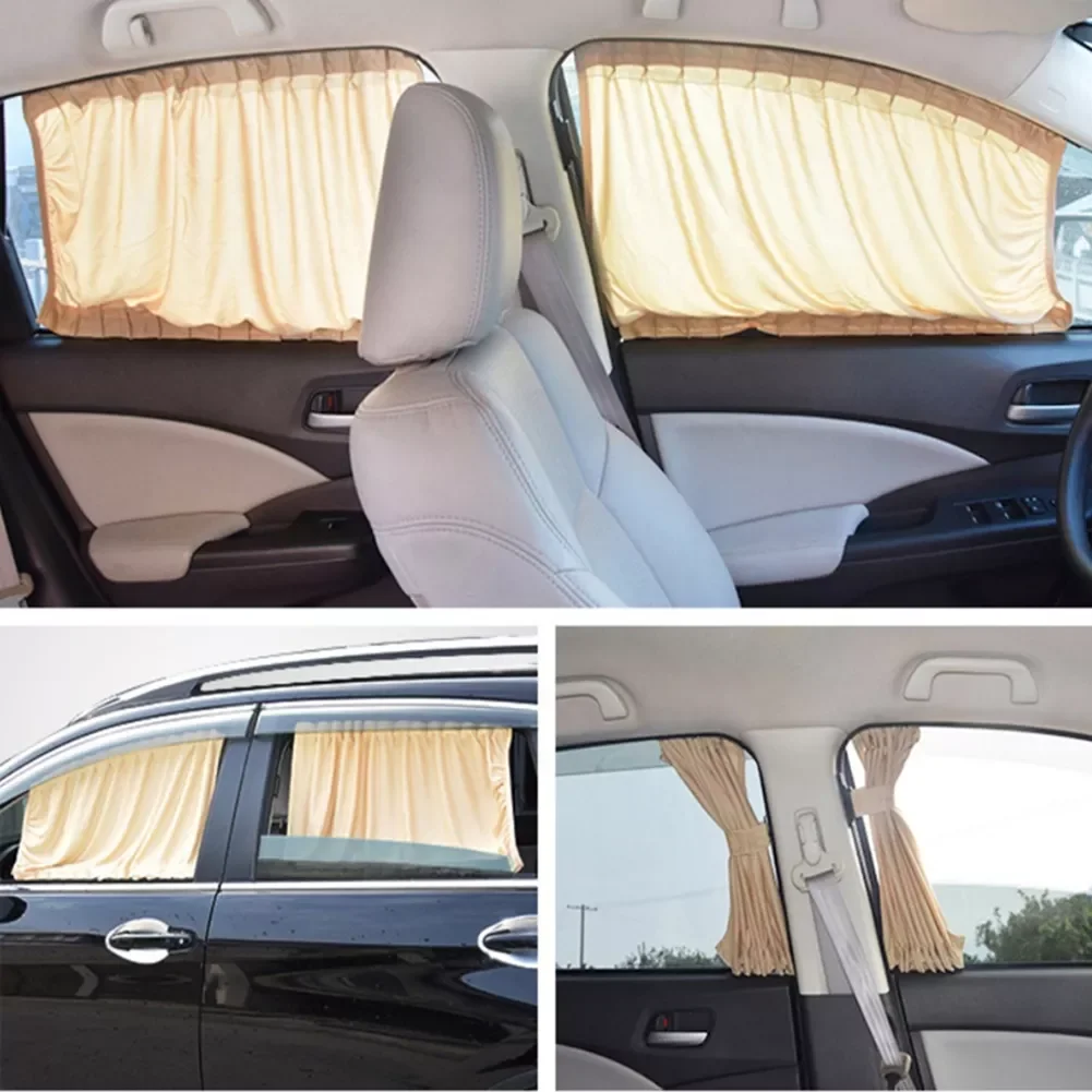 

Car Window Cover UV Protection Shield Auto Side Front Rear Window Sun Shade Sunshade Curtain Mesh Cover Auto Accessories