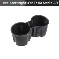 super cartwright water cup holder for tesla model 3 center accessories water proof car coasters for tesla model y car model3