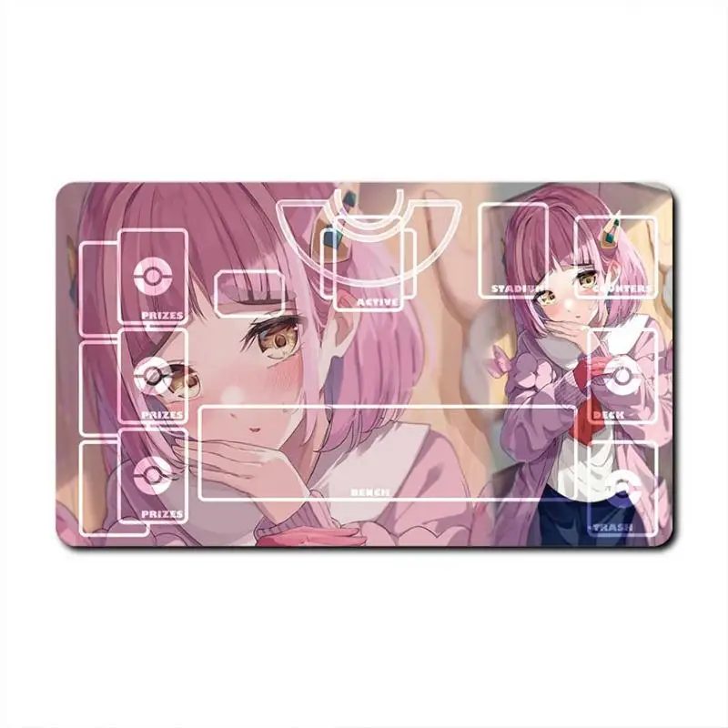 Коврик для карт Pokemon Ptcg Глория жуша тренировочная серия 60x35 см специальная игра