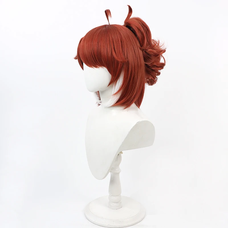 Косплей парик Dantsu Flame коричневый белый