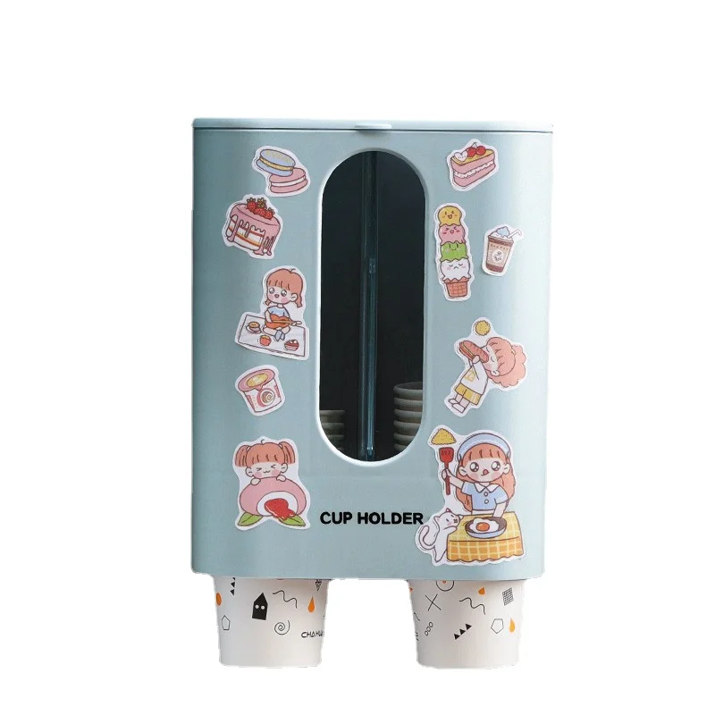 

Настенное приспособление для снятия стаканов, бумажная полка для стаканов с водой, автоматический держатель для стаканов, бесплатный пробо...