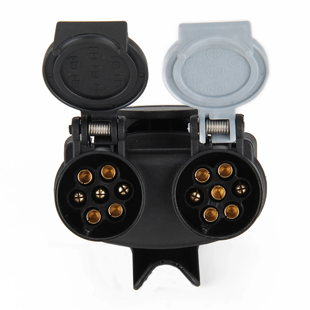 

1x 13Pin Car To 7Pin Plug Socket Adapter High-quality Car Interior Adapter Converter Plug Socket Caravan Towing Bar