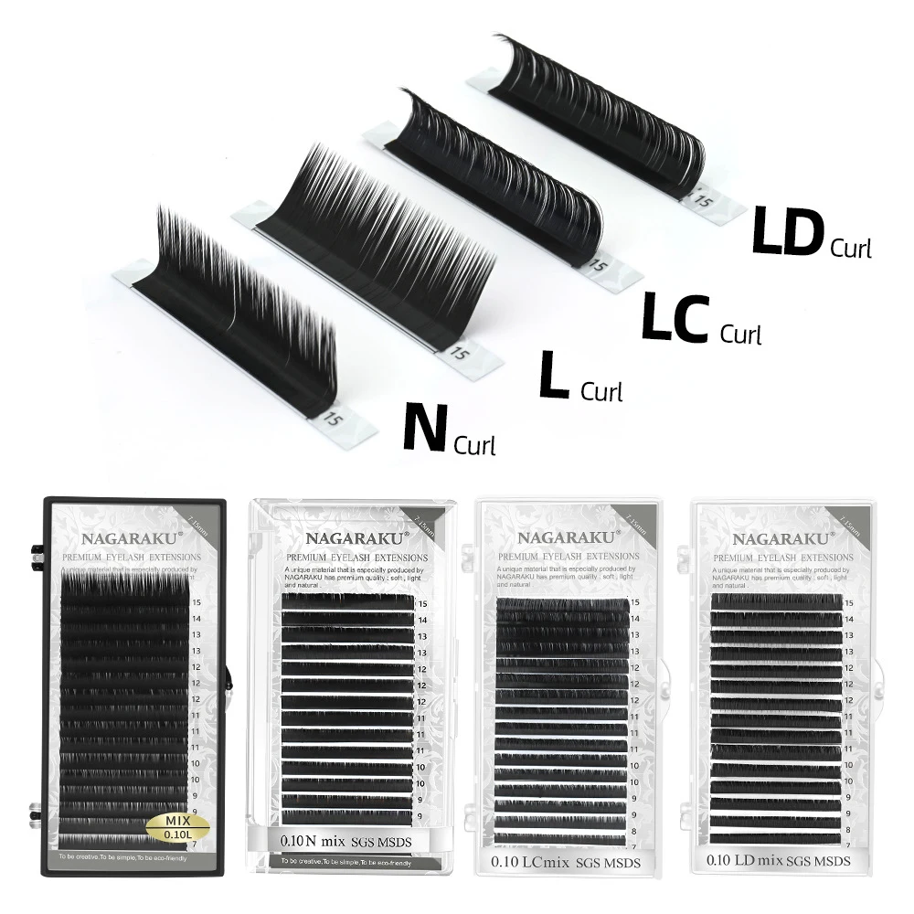 

LC/N/L/LD локон накладные ресницы профессиональные искусственные норковые матовые черные 7-15 мм смешанные мягкие натуральные длинные Индивиду...