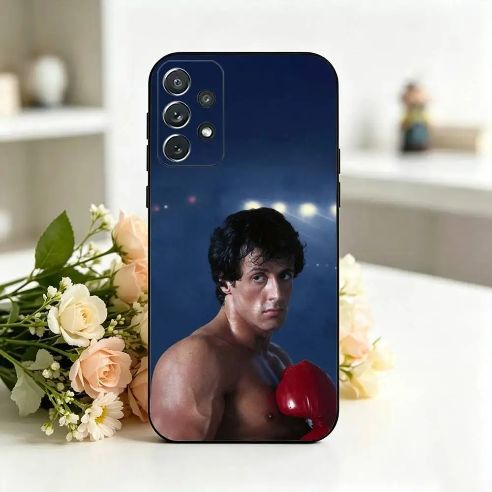 Фото Чехол для телефона First Blood S-Stallone Sly-Y, черный, силиконовый, мягкий, для Samsung S25, S24, S21, S22, S23, S30, Ultra, S20, Plus, FE, Lite. Подарок. №3