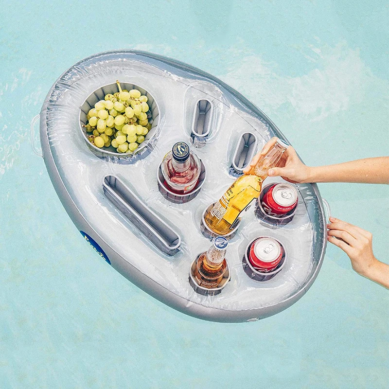 Плавающая Летняя Вечеринка подставка для чашки надувной бассейн поплавок пиво