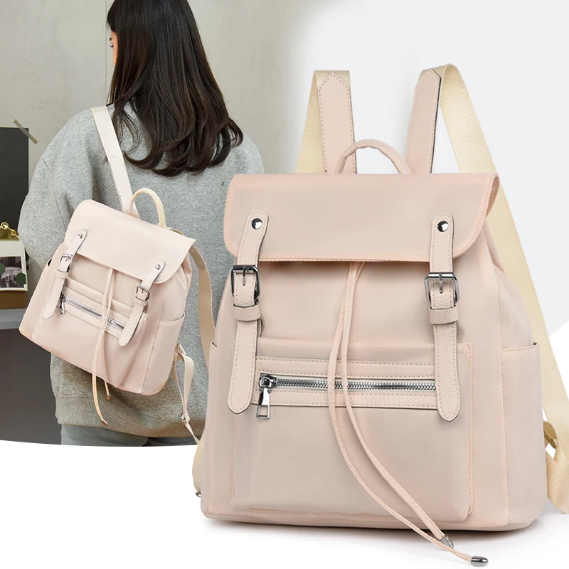 

2022 New Waterproof Oxford Women Backpack Designer Light Travel Backpacks Fashion School Bags Casual Lides Bagpack Sac A Dos