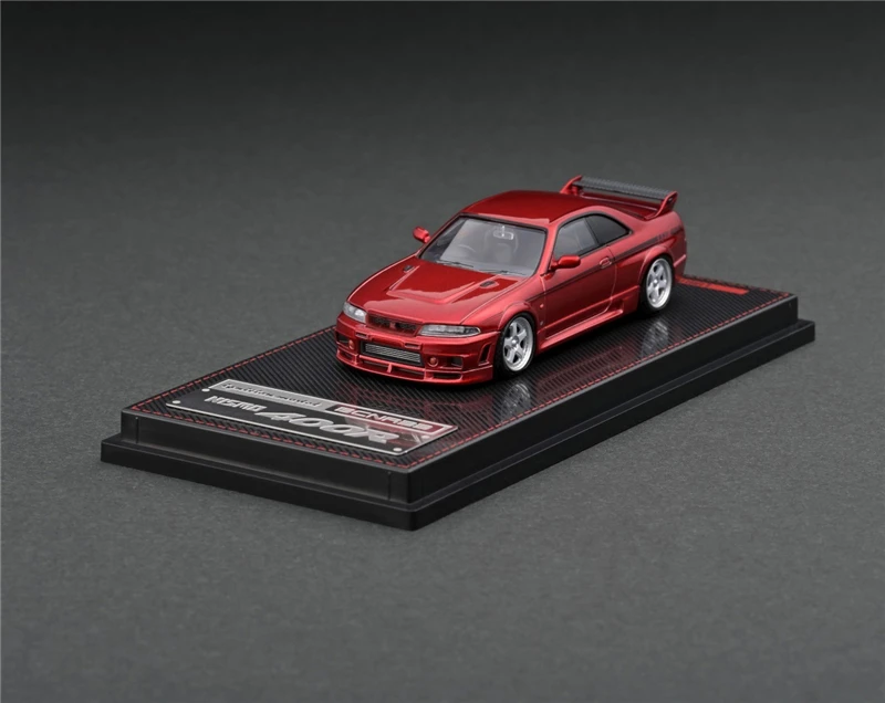 

(Pre-Order) IG 1:64 Nismo R33 GT-R 400R Red Metallic Model Car