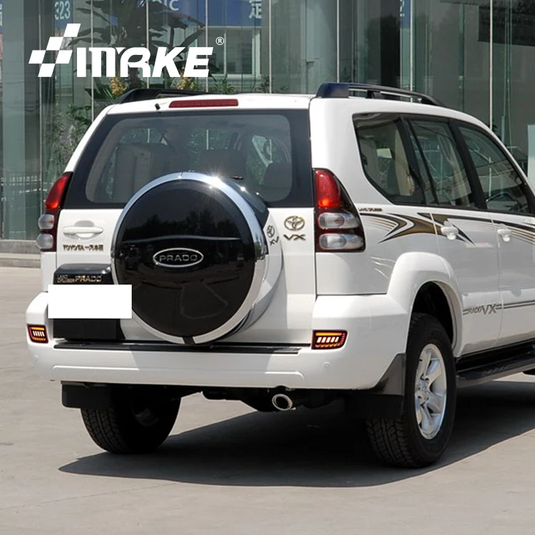 Фото Smrke автомобильный задний бампер для Toyota Land Cruiser Prado LC120 FJ120 4runner светодиодный стоп-сигнал задний фонарь 2003-2009 №4