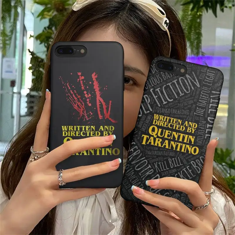 

Written And Directed By Quentin Tarantinos Phone Case fundas shell cover for HUAWEI P10 P20 P30 P40 mate 30 40 lite Pro