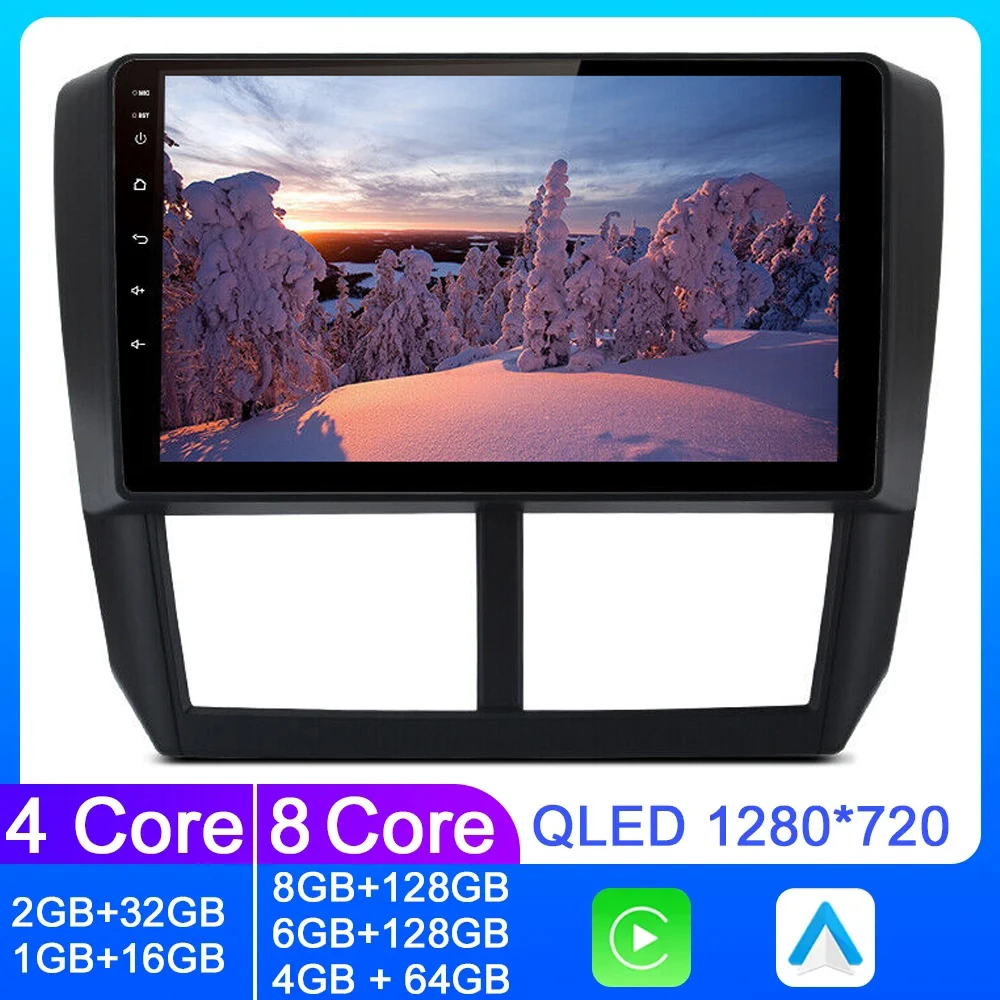 

Автомагнитола 2 Din для Subaru Forester 3 SH 2007-2013, для Subaru Impreza GH GE 2011, автомобильный радиоплеер, навигация No 2din, dvd, GPS