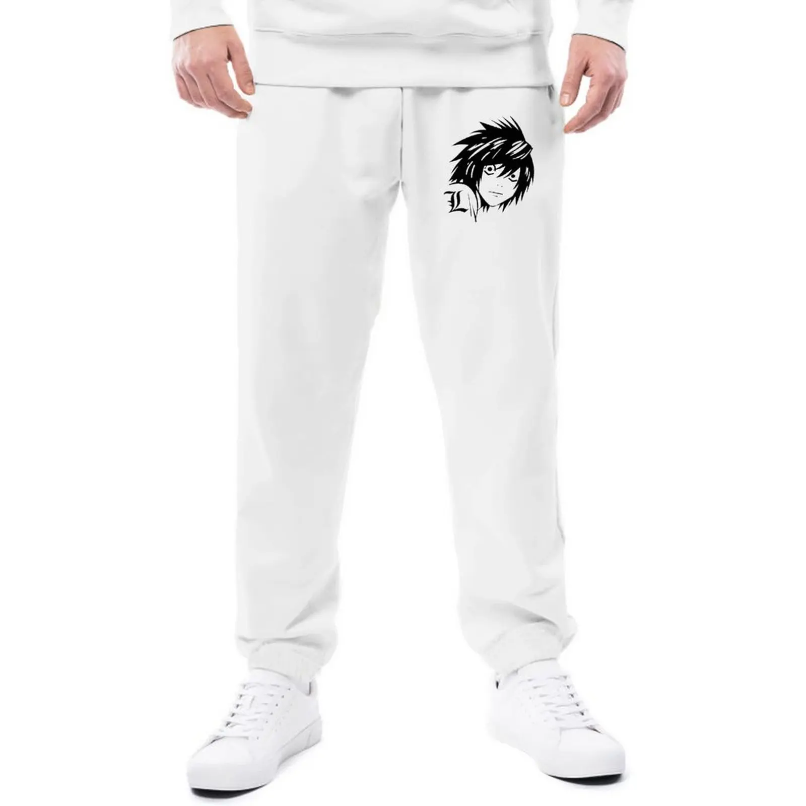 

Брюки спортивные с принтом «тетрадь смерти»