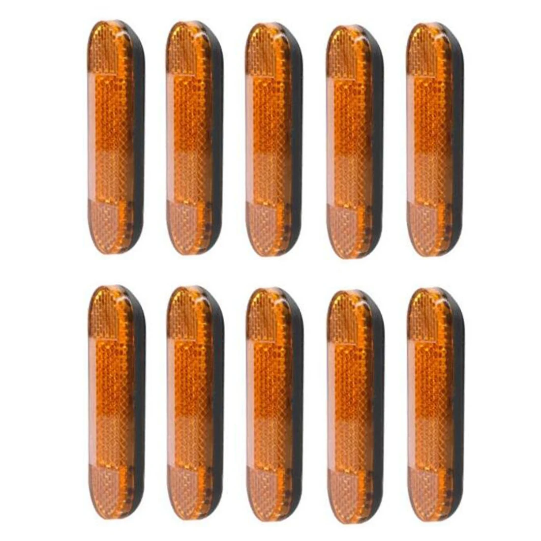 

10Pcs Safety Front ABS Reflective Tube Night Warning Reflector for Xiaomi Mi Electric Scooter 1S Pro M365 Accessories