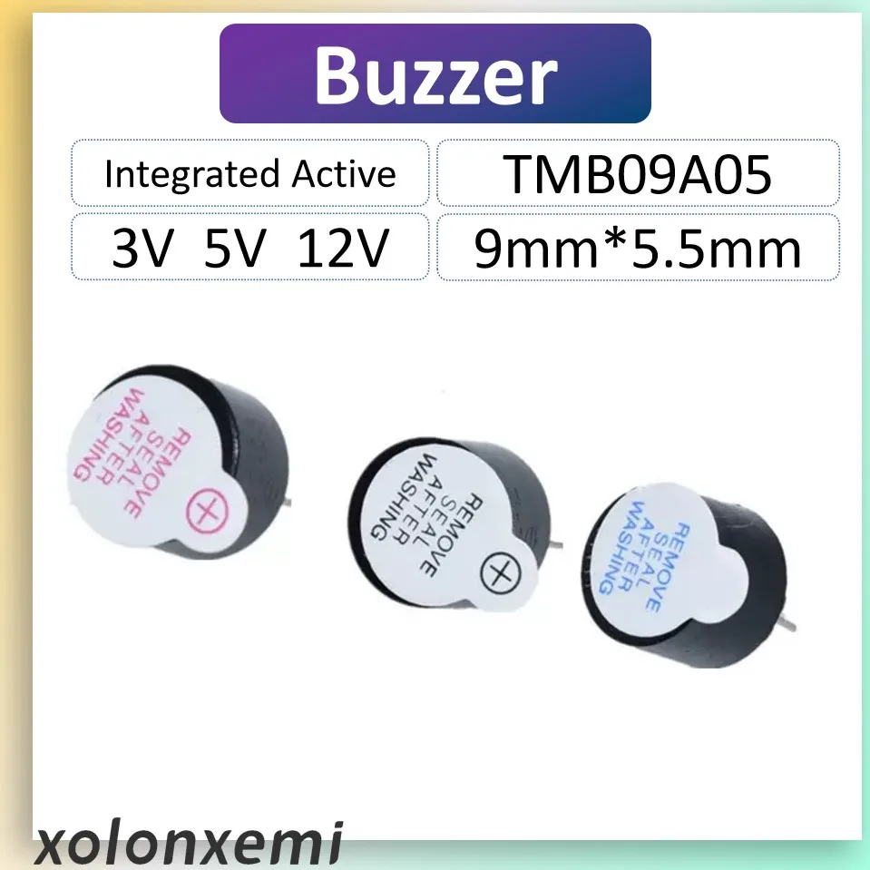 5/10 шт. интегрированный активный зуммер 0905 0955 3 в 5 в 12 В TMB09A05 9*5,5 мм Размеры DIP электромагнитные превосходные мини TMB09A