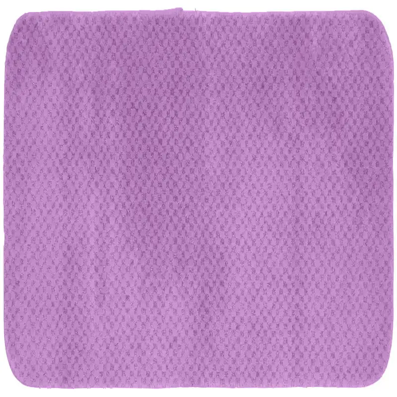 

Cabernet 22 in. x 60 in. Nylon Washable Bath Rug Runner Purple
