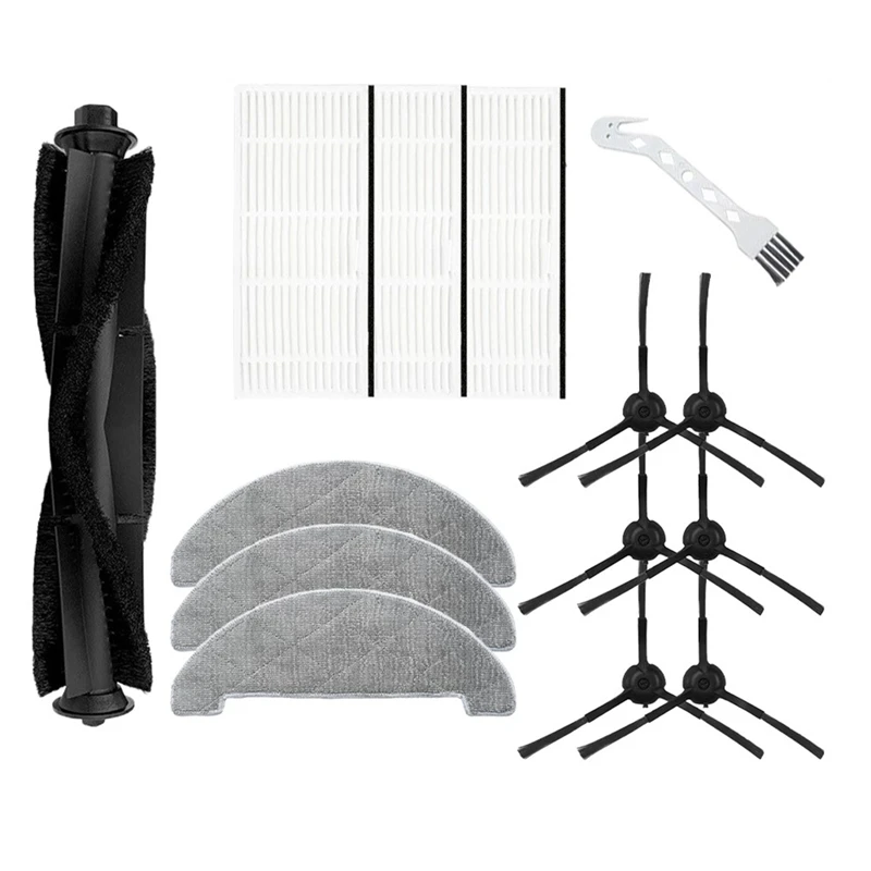 

Main Side Brush Filter Mop Cloth Replacement Accessories For Viomi S9 Robot Vacuum Cleaner