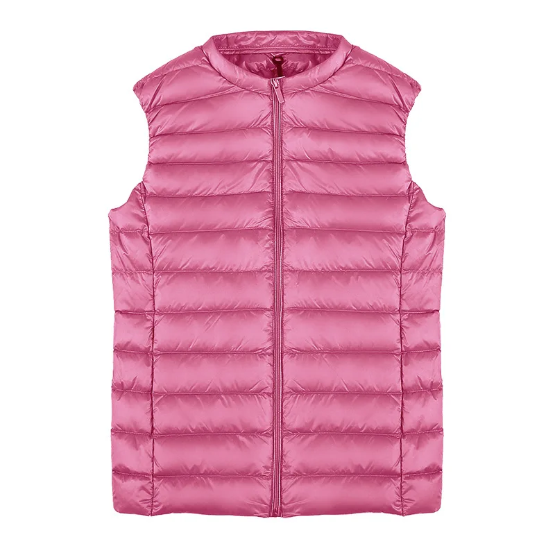 

Женский пуховик, облегающий жилет, Женская куртка без рукавов, Женская куртка-пуховик, безрукавка в Корейском стиле, Женская куртка