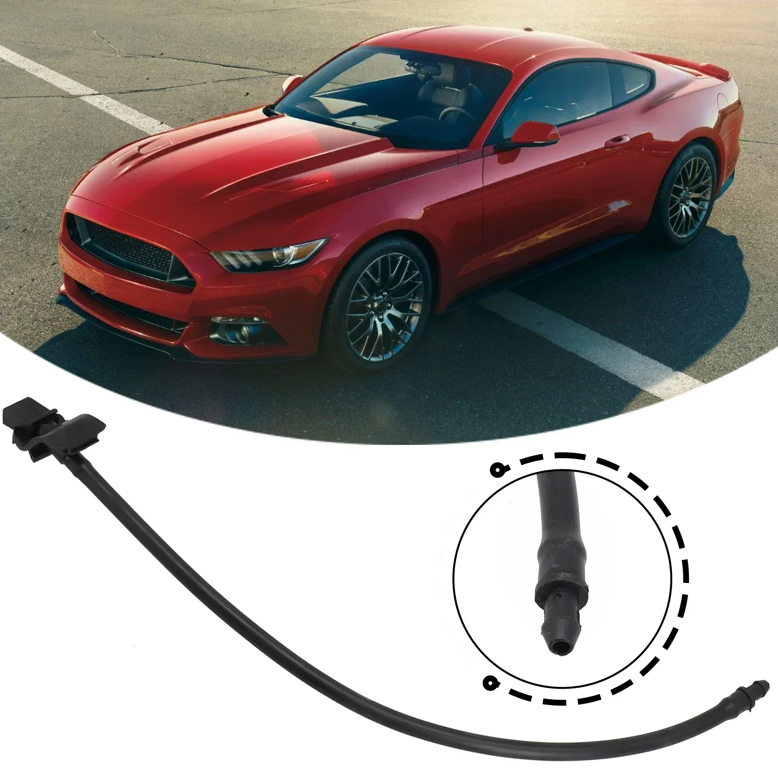 

Форсунка омывателя лобового стекла для Ford Mustang 2.3L 3.7L 5.0L 5.2l 2015-2019 FR3Z17603AA,FR3Z17603AB, FR3Z-17603-