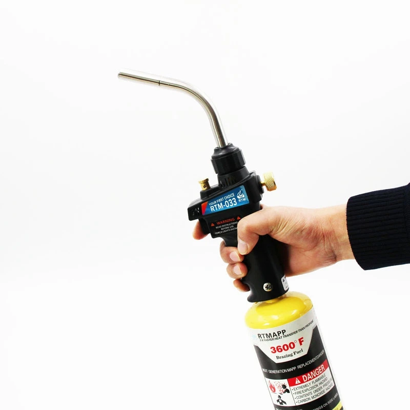 

For Mapp Gas Brazing Torch Trigger-Start Torch Self Ignition Trigger 1.5M Hose For All Soldering
