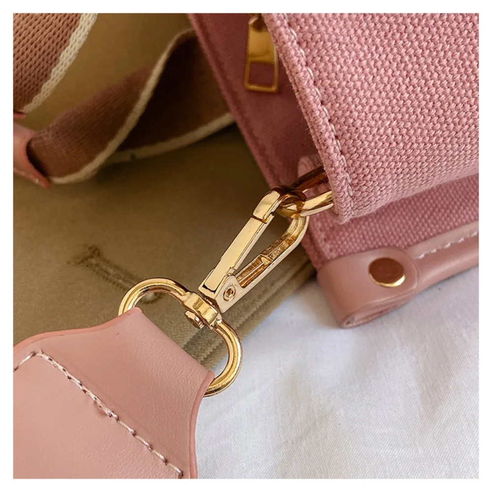 Вместительная Холщовая Сумка-тоут высокого качества стильная повседневная