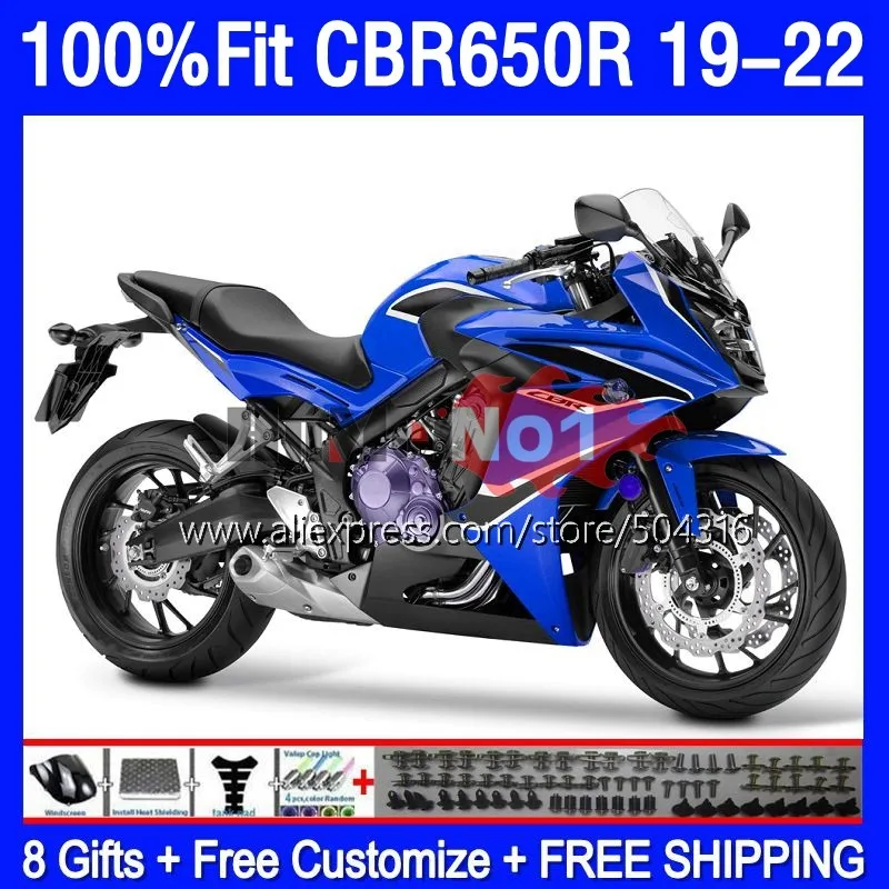 

OEM Body For HONDA CBR650R CBR 650R 650 CBR-650 CBR650 R 19 20 21 22 179MC.44 CBR-650R 2019 2020 2021 2022 Fairing Blue black