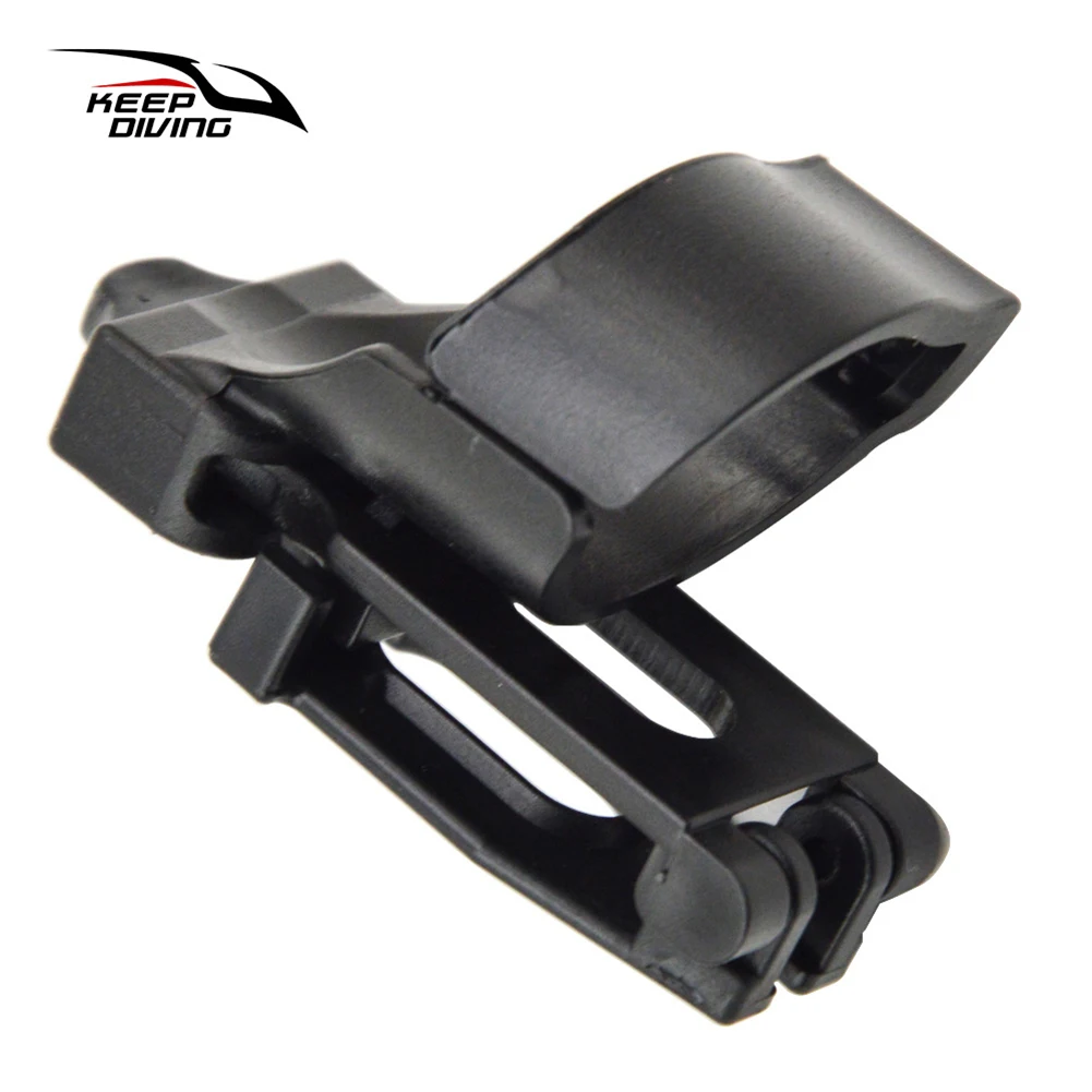 

Universal Diving Silicone Snorkel Glasses Buckle Plastic Clip Holder Retainer Durable Quick Release Diving Clip Equipment