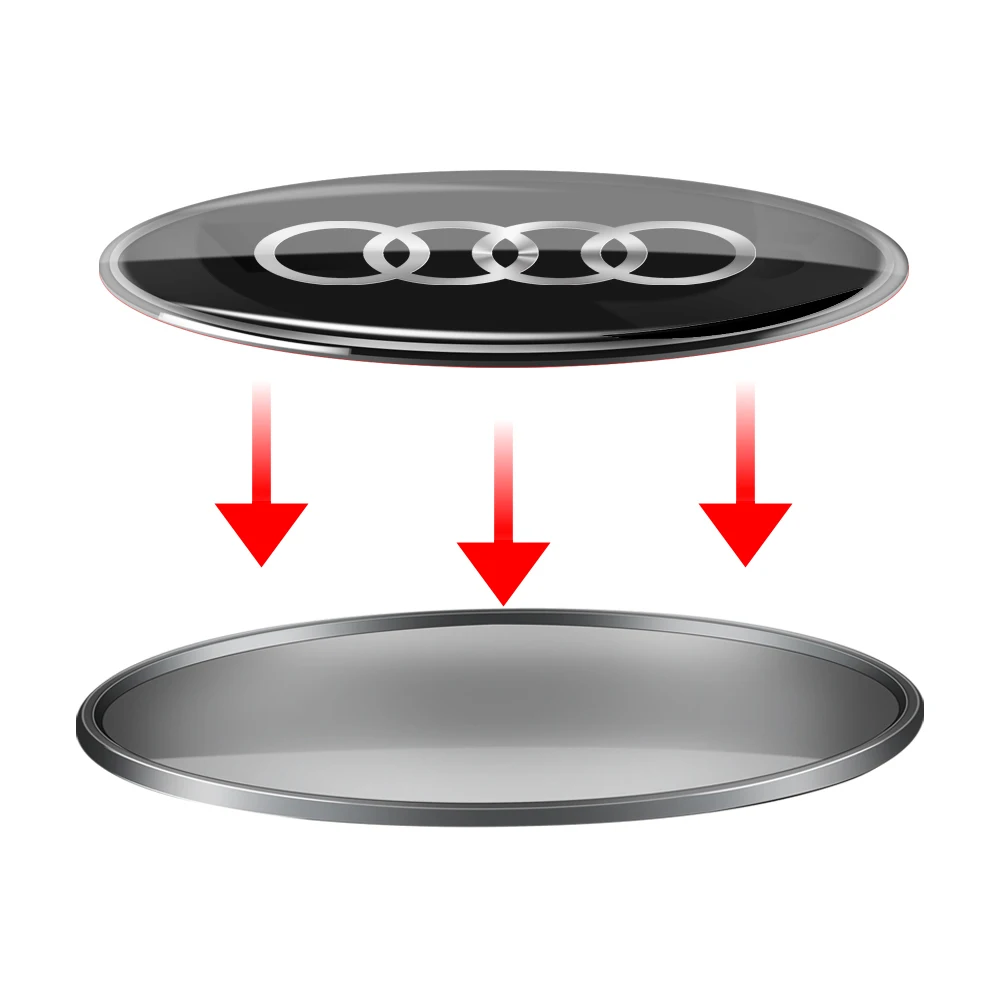 Автомобильный Стайлинг алюминиевая крышка наклейка украшение багажника